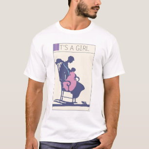 <It's a Girl> by Steve Collier T-Shirt