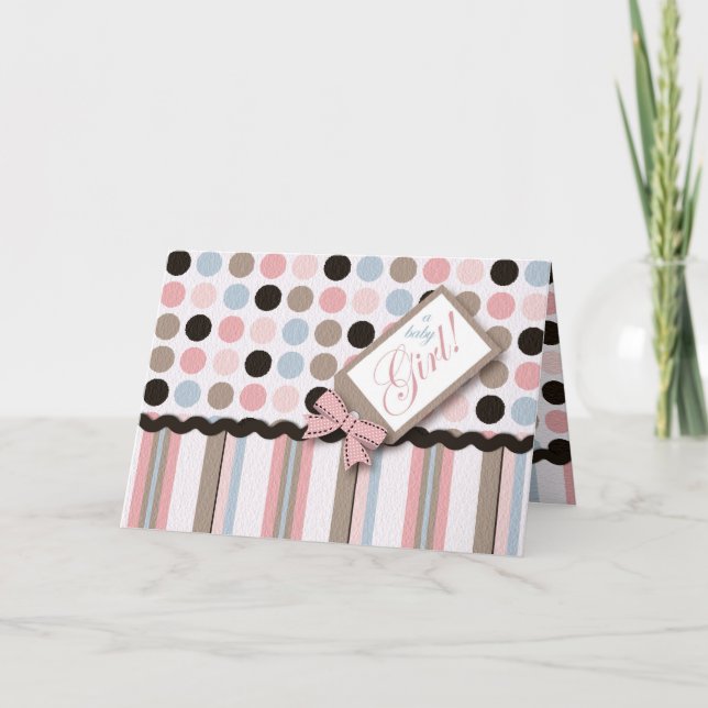 It's a Girl! Card (Front)