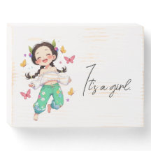 "It's a Girl" Cute Baby Girl