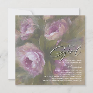 It's A Girl - Invitation