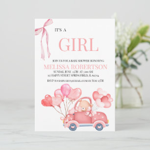 Its a girl! invitation