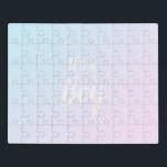 It's a Girl, It's a Boy baby shower gender reveal Jigsaw Puzzle<br><div class="desc">It's a Girl, It's a Boy baby shower gender reveal jigsaw puzzle. guessing game, boy or girl? Half side is light pink, half side is light blue, colours blend at the centre area where there is a text that reveals the gender of the baby. check the collection for more options...</div>