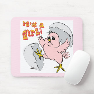 It's a Girl! Mouse Pad