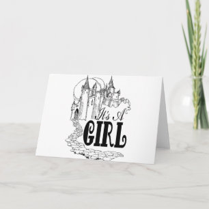 Its a Girl New Baby Girl Collection Announcement