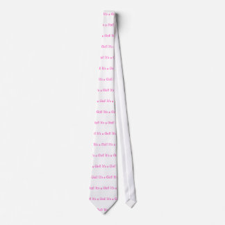 Its A Girl Pink Tie