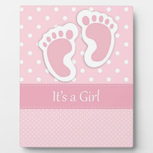 It's A Girl Plaque