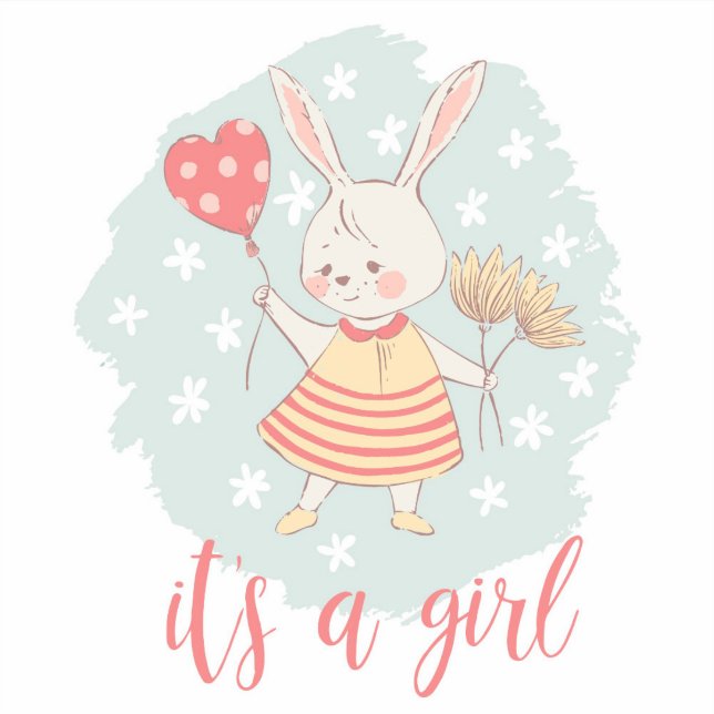Its A Girl Rabbit (Front)