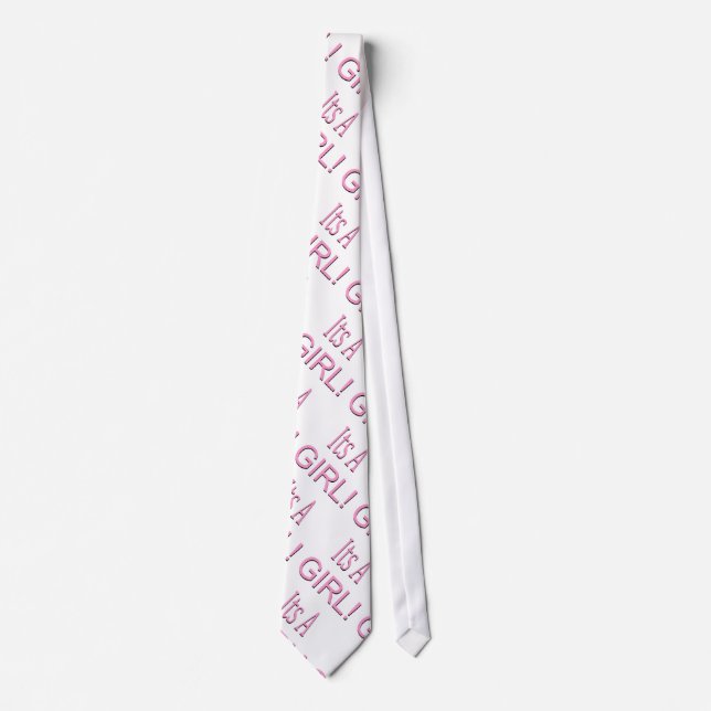 Its A Girl Tie (Front)