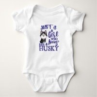 Its a girl who loves her husky, dog lovers, eskimo