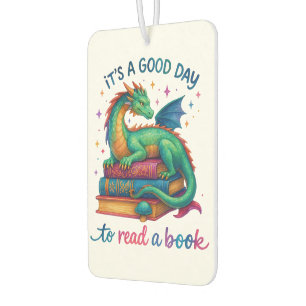 It's A Good Day To Read A Book  Car Air Freshener