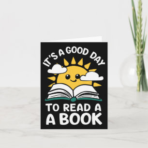 It's A Good Day To Read A Book Preschool Teacher P Card