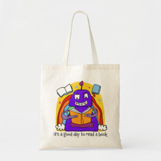 "It's a Good Day to Read a Book" Reading Tote