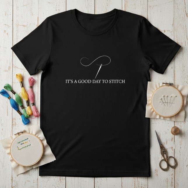 It's a Good Day To Stitch Tri-Blend Shirt (Creator Uploaded)