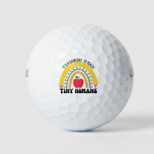 Its A Good Day To Teach Tiny Humans Golf Balls
