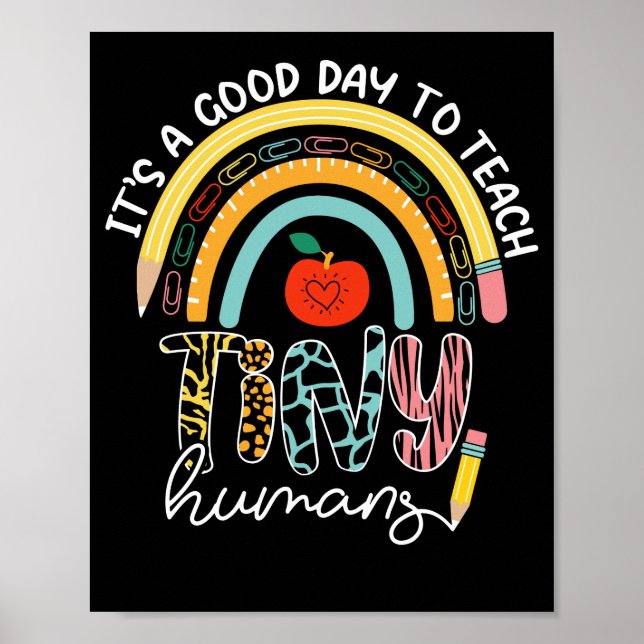 It's A Good Day To Teach Tiny Humans, No 2/2 Poster (Front)