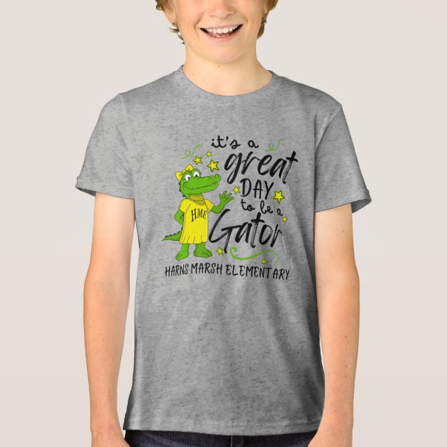 It's A Great Day Marsha T-shirt Tri-Blend Shirt (Front)