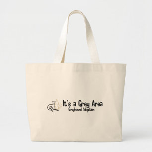 It's a Grey Area Logo - 2 Large Tote Bag