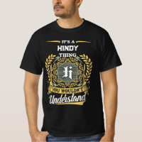 It's a HINDY Thing You Wouldn't Understand