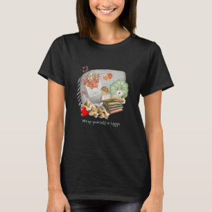 It's a Hygge Cat Life Cute Cosy Sleeping Kitten Bo T-Shirt