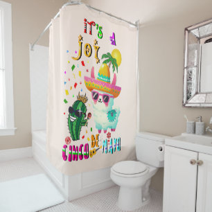 It's A Joy Cinco De Mayo Shower Curtain
