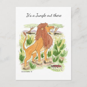 It's a Jungle Out There Post Card