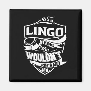 Its A Lingo Thing Gifts Magnet