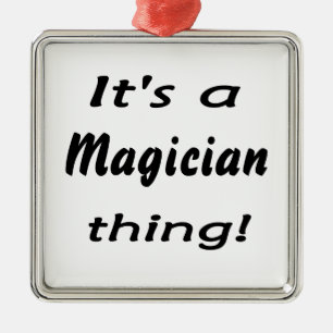 It's a magician thing! metal tree decoration