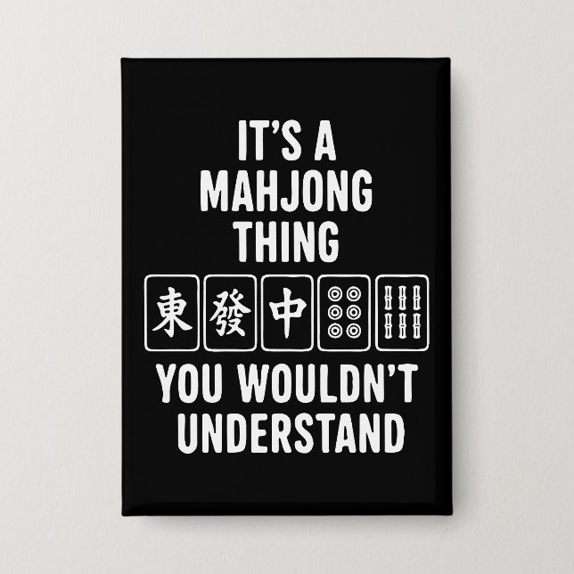 It's a Mahjong thing you wouldn't understand (Front)