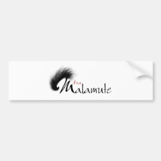It's a Malamute Bumper Sticker
