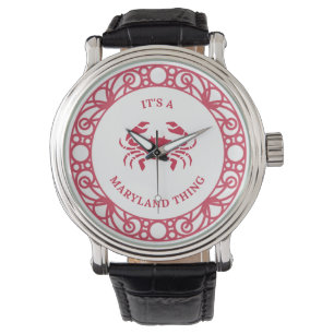 IT'S A MARYLAND THING (CRABS) eWatch Watch