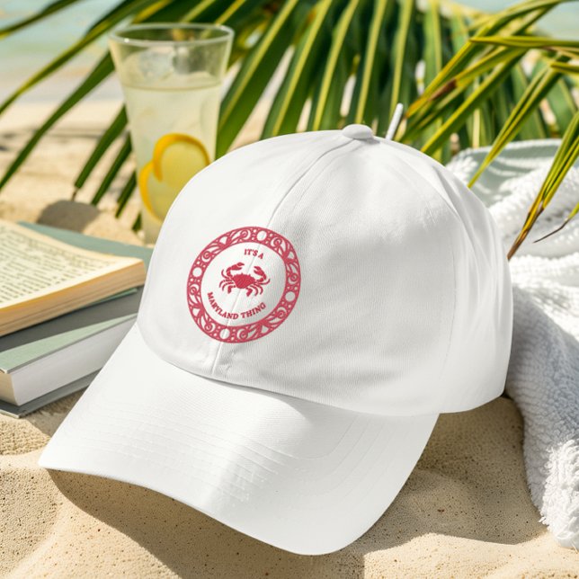 IT'S A MARYLAND THING (CRABS) TRUCKER HAT (Creator Uploaded)