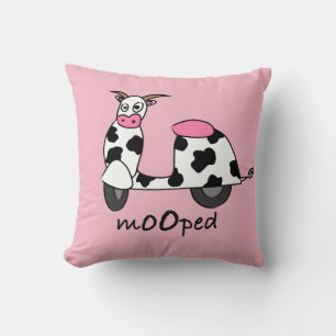 It's a Mooped! Cushion