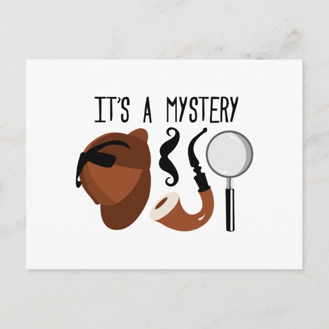 Its a Mystery Postcard (Front)