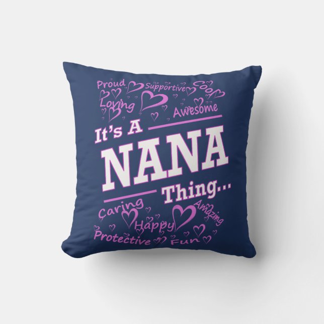 IT'S A NANA THING CUSHION (Front)