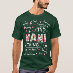 It's a Nani Thing Funny Sayings Cute Grandma Mothe T-Shirt