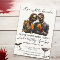 It's A Night To Dismember Halloween Zombie