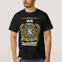 It's a NUN Thing You Wouldn't Understand