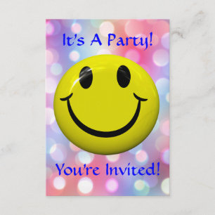 It's A Party! Fun, Colourful Invitation