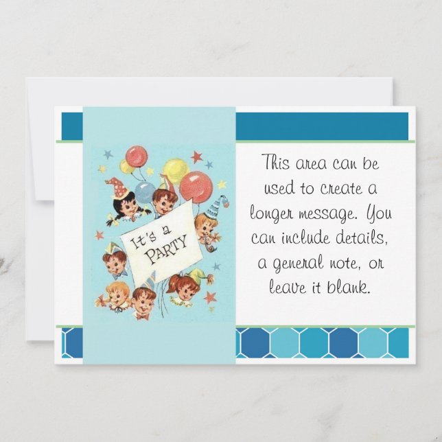 It's a Party Invitation (Front)