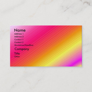 It's a Party - shaded business card template