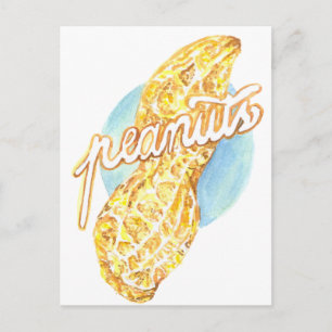It's a peanut postcard
