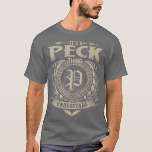 Its A PECK Thing You Wouldnt Understand Name Vinta T-Shirt
