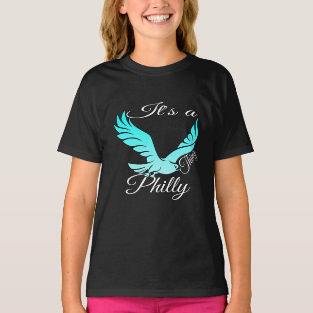 it's a Philly thing eagle best #USA best black T-Shirt (Front)