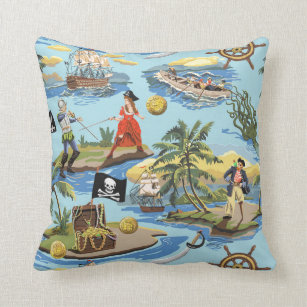 It's a Pirate's Life Paint by Number Style Cushion