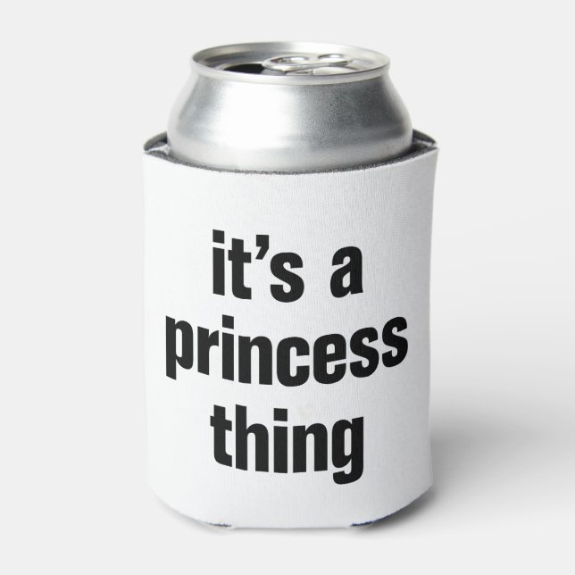 its a princess thing can cooler (Can Front)