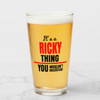 It's a Ricky thing you wouldn't understand name