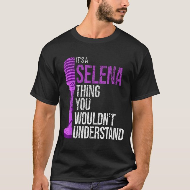 It's A Selena Thing You Wouldn't Understand - Funn T-Shirt (Front)