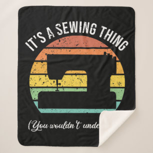 It's a Sewing Thing Sherpa Blanket