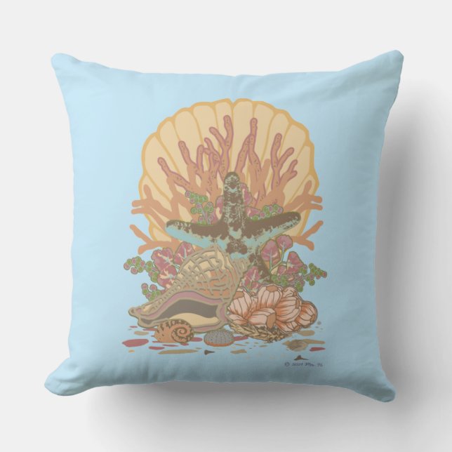 It's a Shore Thing Collection, Art Print 1  Cushion (Front)
