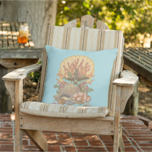 It's a Shore Thing Collection, Art Print 1  Outdoo Cushion